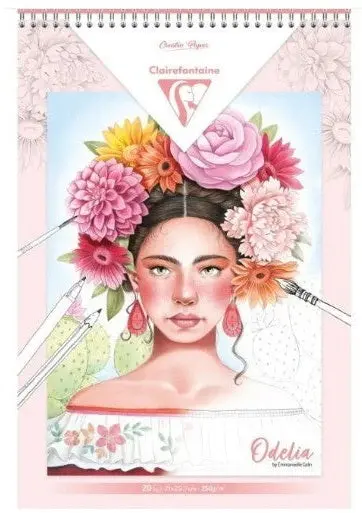 Women’S Multi-Technical Coloring Pad – A4 Size, 250 Sheets (20-Pack) 1