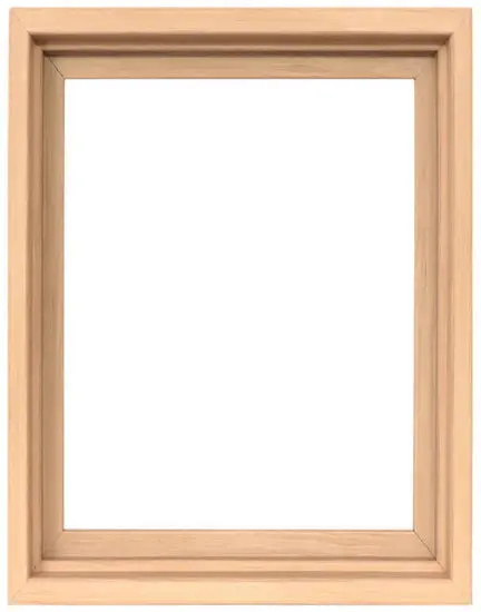 Wood-Effect Floating Picture Frame – 14 × 18 Inch Display Mount 1