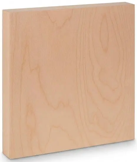 Wood Panel Gallery Frame – 5×5 Inch Art Display Board 1