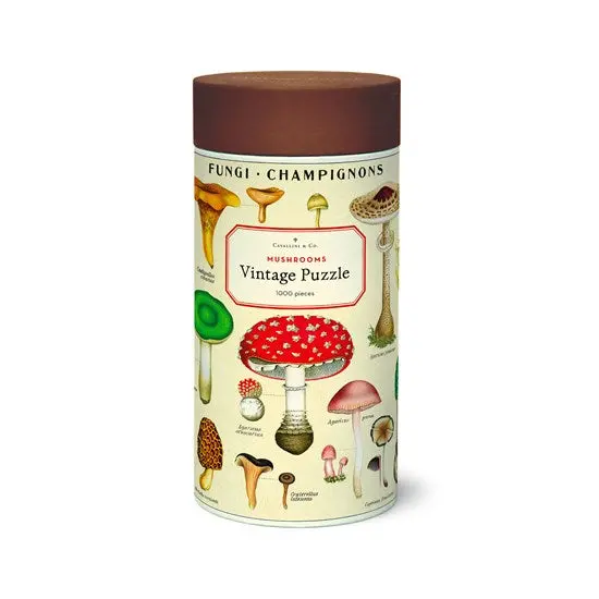 Woodland Mushroom Puzzle – 1000-Piece Jigsaw 1