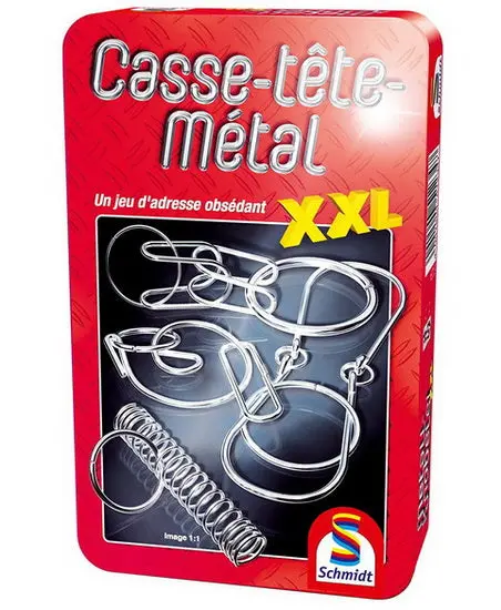 Xxl Metal Puzzle – Brainteaser Challenge Set 1