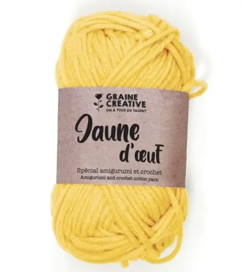 Yellow Amigurumi Crochet Yarn – Soft, Lightweight Craft Yarn 1