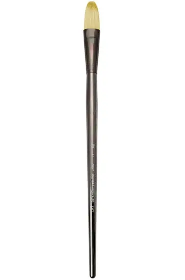 Zen Brush Long-Handle Filbert Brush – Size #12 (S33) 1