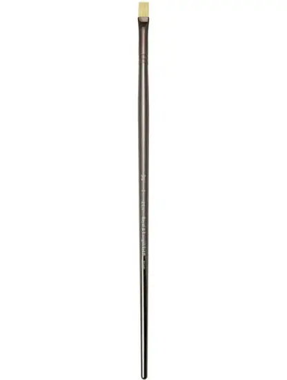 Zen Brush Long-Handle Flat Brush – Size 2, S33 Series 1