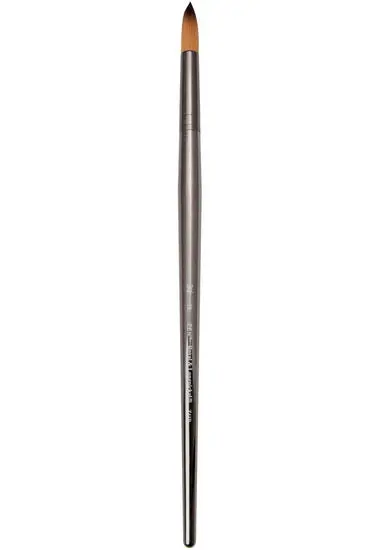 Zen Brush Long Handle Round Brush #10 – Traditional Sumi-E Calligraphy Tool 1