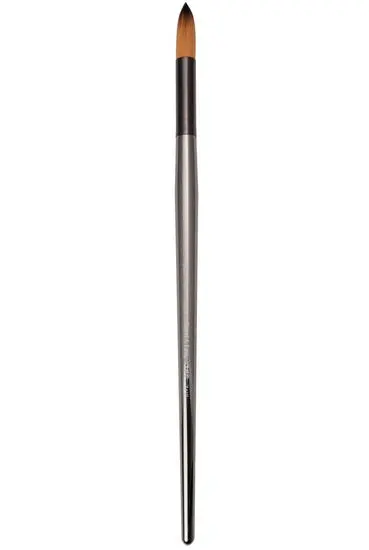 Zen Brush Long Handle Round Brush – Size S43, #12, Fine Detail Control 1