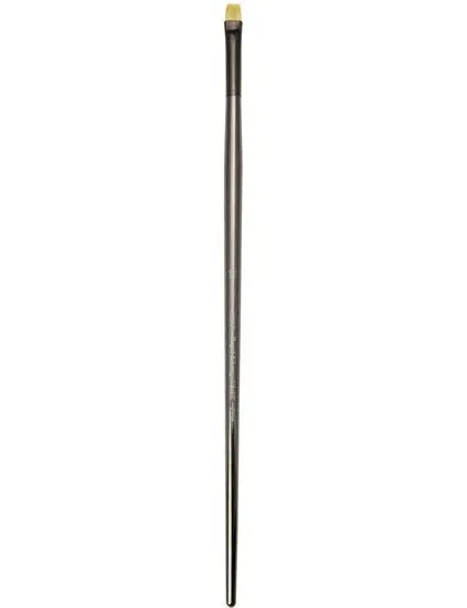 Zen Brush Long-Handle S33 Bright Red Round #2 – Premium Synthetic Kolinsky Blend 1