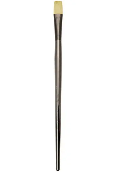 Zen Brush S33 Flat Brush – Long Handle, Size #10 1