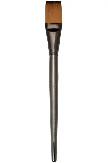Zen Brush S73 One-Stroke Flat Brush – 1-Inch Width, Short Handle 1