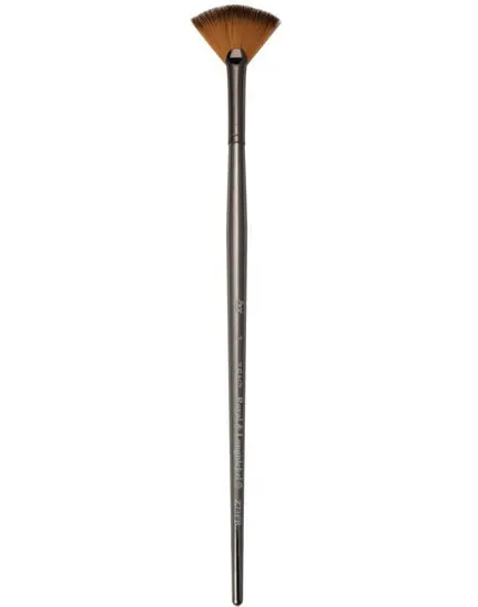 Zen Brush Short-Handle Fan Blender – S73 Series, Size #2 1