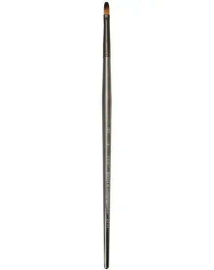 Zen Brush Short-Handle Filbert Brush – S73 Series, Size #4 1