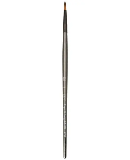 Zen Brush Short-Handle Round Brush #3 1