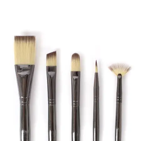Zen Series Brush Set – 5-Piece Professional Watercolor Collection 1