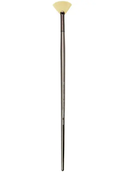 Zen-Style Long-Handle Fan Brush – Size #4 (S33) 1