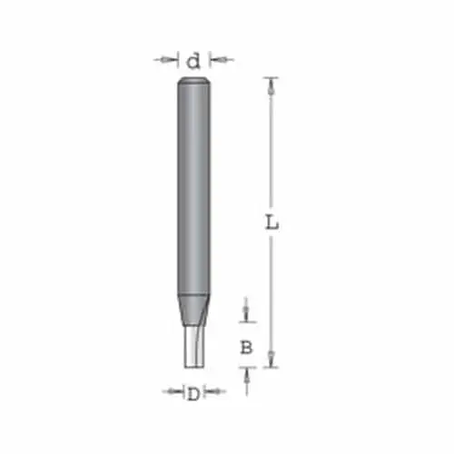 Amana Tool 43813 1/4-Inch Diameter Weather Seal Router Bit, Carbide-Tipped 1