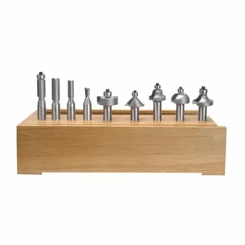 Amana Tool Ams-211 111-Piece Starter Router Bit Collection (1/2-Inch Shank) 1