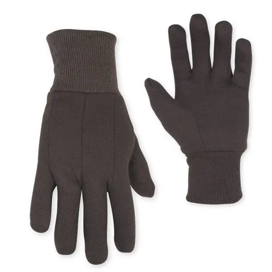 Clc Work Gear 2008B Brown Jersey Work Gloves — 12 Pairs Per Pack 1