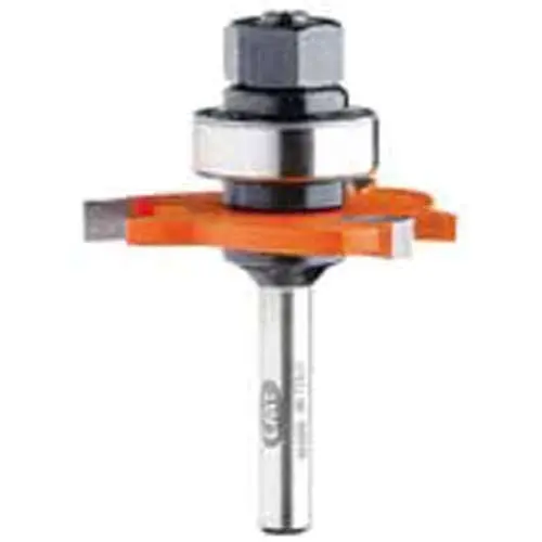 Cmt 822.364.11B 3-Wing Slot-Cutting Router Bit With Guide Bearing 1