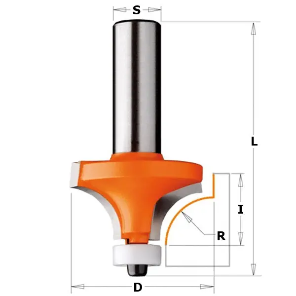 Cmt Solid Surface Rounding Over Router Bit – 880.503.11 1
