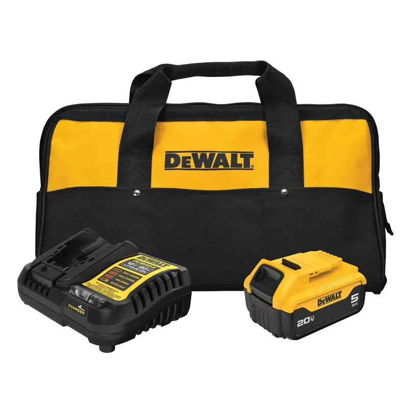 Dewalt Dcb205-2Ck 20V Max 5.0Ah Battery Starter Kit With Charger 1