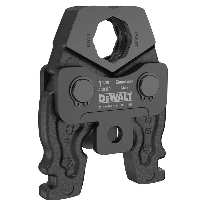 Dewalt Dce217118 Zoomlock Max / Maxipro Acr Press Jaw – 1-1/8 Inch Compact Design 1