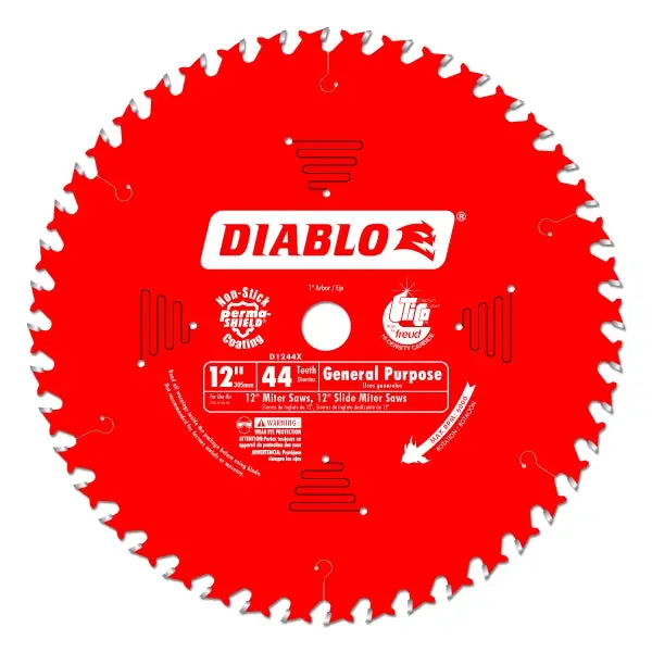 Diablo 12" General Purpose Wood Saw Blade – 44 Teeth 1