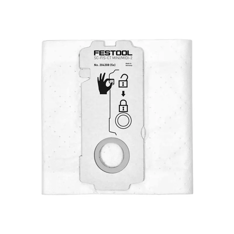 Festool Selfclean Filter Bag For Dust Extractors 1