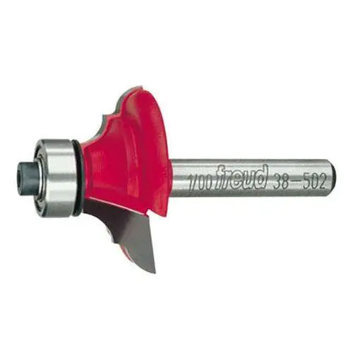Freud 1-1/4" Classical Bold Cove & Roundover Router Bit Set 1