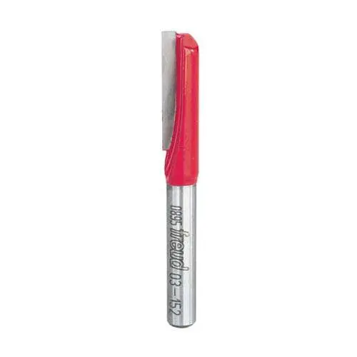Freud Single-Flute Straight Router Bit – 5/16" Diameter, High-Efficiency Chip Clearance 1