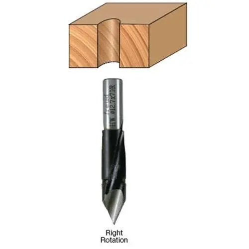 Freud Through-Hole Drill Bit, 10Mm Diameter, Solid Hss Construction 1