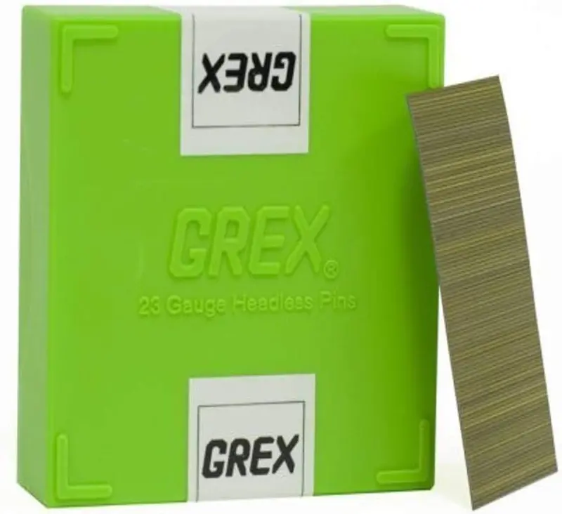 Grex P6/35L 23-Gauge Headless Pin Nails – 1-3/8" Length, 10,000-Pack 1