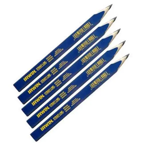 Irwin 66300 Strait-Line Carpenter’S Pencil – Medium Lead, Hexagonal Design 1