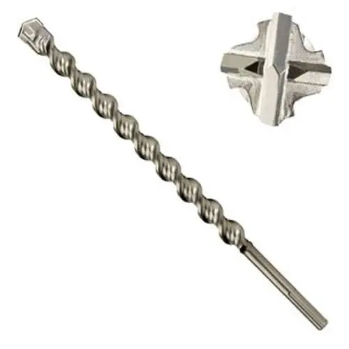 Irwin Sds-Max Drill Bit – 5/8" X 15-1/2" X 21" Heavy-Duty Rotary Hammer Bit 1