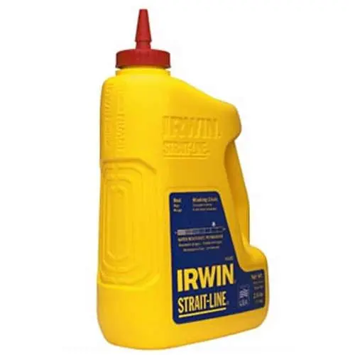 Irwin Strait-Line Green Marking Chalk – 8-Ounce, High-Visibility Formula 1