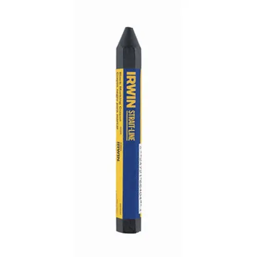 Irwin Strait-Line Lumber Crayons – Black, 2-Piece Set 1