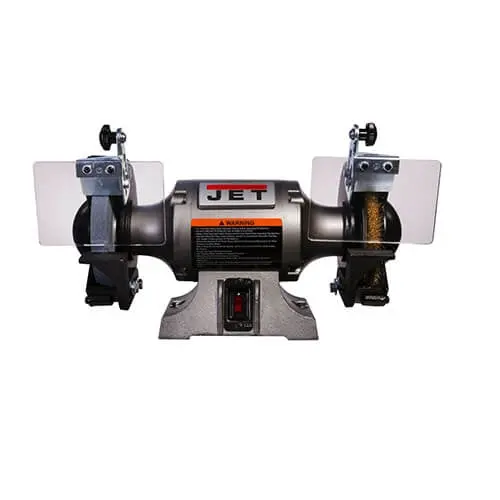 Jet Bench Grinder – Jbg-6W Dual-Wheel Model With Grinding And Wire Wheel Options 1
