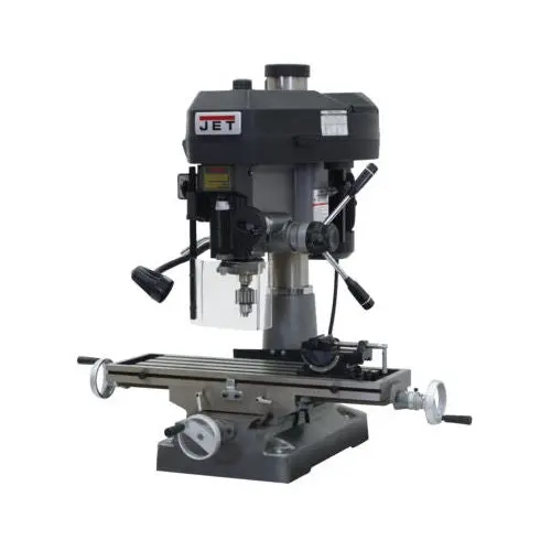 Jet Jmd-18 Mill/Drill Machine With Newall Dp500 Dro & X-Axis Power Feed (350134) 1