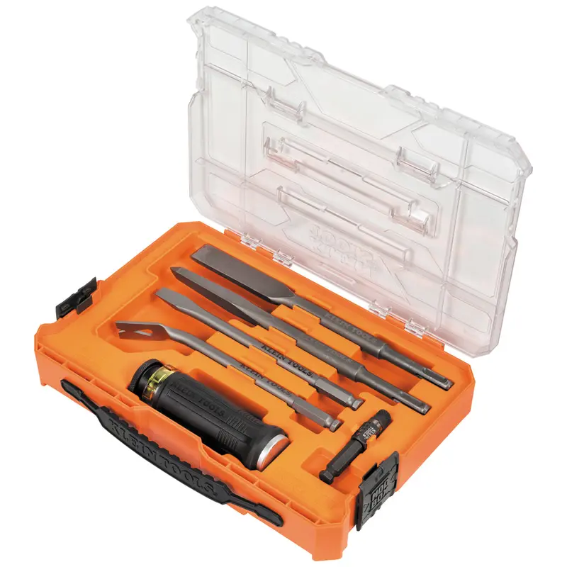 Klein 32755Sd Sds-Plus Demolition Driver Bit Set (6-Piece) 1