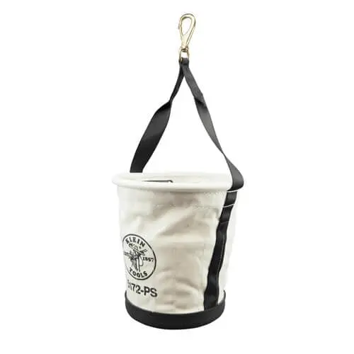 Klein 5172Ps Tapered Wall Bucket – 15-Pocket, Heavy-Duty Organizer For Drywall Pros 1