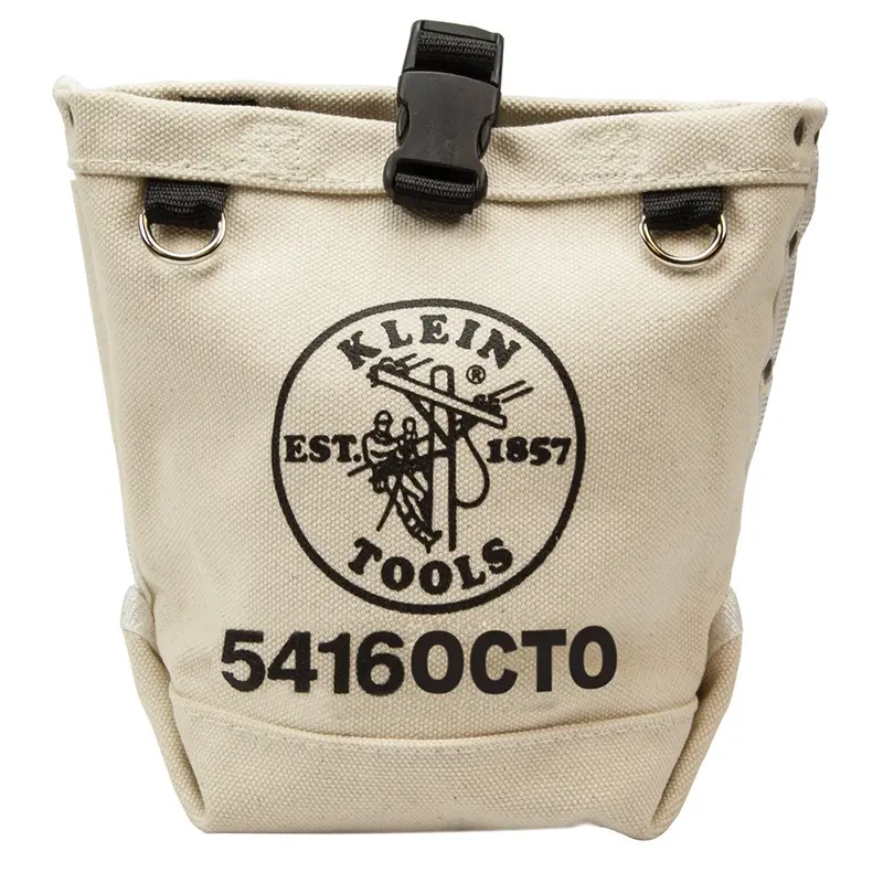 Klein 5416Octo Heavy-Duty Canvas Utility Bag With Integrated Connection Points 1