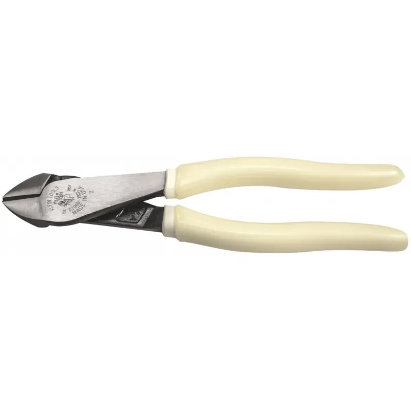 Klein High-Leverage Diagonal Cutters – Hi-Viz Yellow Handles, Sae Standard 1