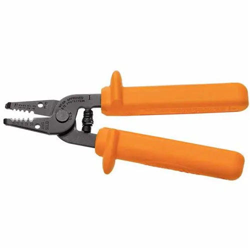 Klein Insulated Wire Cutter – 10–18 Awg Solid Conductor Rated, 6" Handle With Ergonomic Grip 1