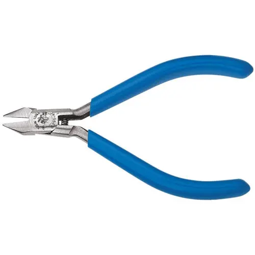 Klein Tools 4-Inch Midget Diagonal-Cutting Pliers With Tapered Nose And Precision Jaws 1