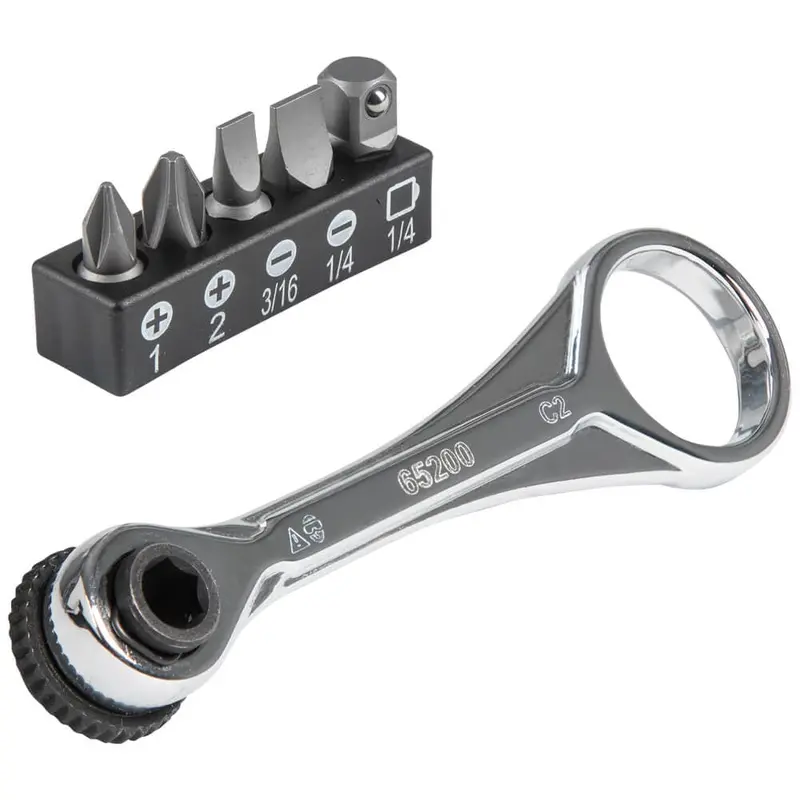 Klein Tools 65200 Mini Ratchet Tool Set – 5-Piece Electrician’S Kit 1