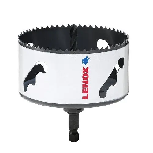 Lenox 3-7/8" Bi-Metal Slot-Type Arbored Hole Saw 1