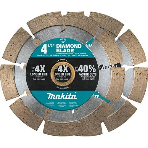 Makita B-69602 4-1/2-Inch Segmented Diamond Cutting Blade, 2-Pack 1