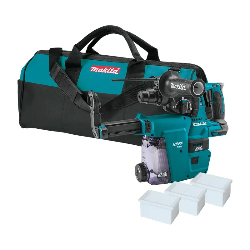 Makita Xrh01Zwx 18V Lxt 1" Rotary Hammer Drill With Attachments 1