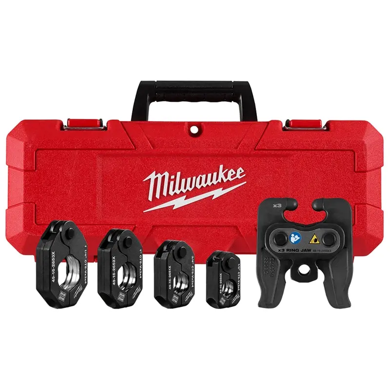 Milwaukee 1/2 In. To 1-1/4 In. Press Ring Kit – Model 49-16-2490X 1