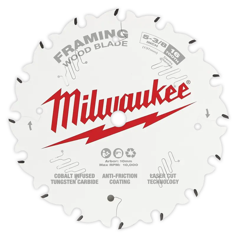 Milwaukee 10-Inch Fine Finish Saw Blade – 60 Tooth, Ultra-Smooth Cutting Performance 1