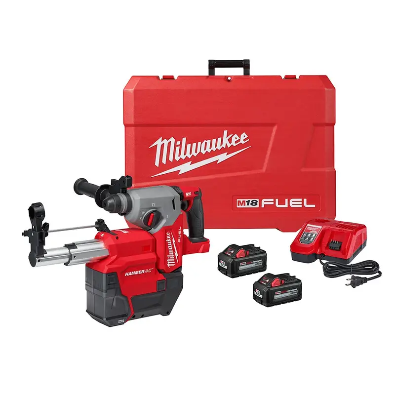 Milwaukee 2912-22De M18 Rotary Dust Extractor Kit — 1" Capacity 1